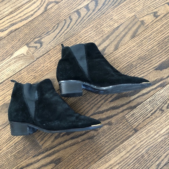 Marc Fisher Suede Ankle Boots - Picture 3 of 8